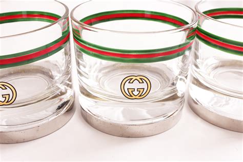 vintage gucci drinking glasses|Gucci sunglasses retro.